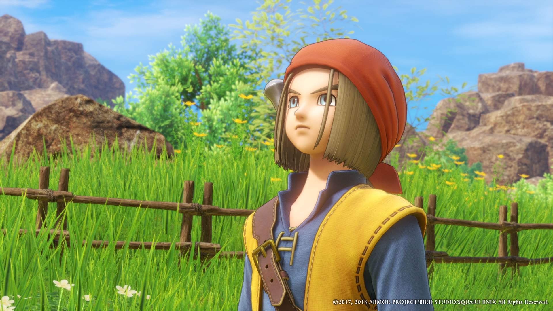 Dragon quest xi outfit not changing